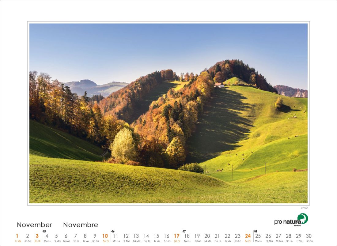Pro Natura Kalender Baselland 2024 11