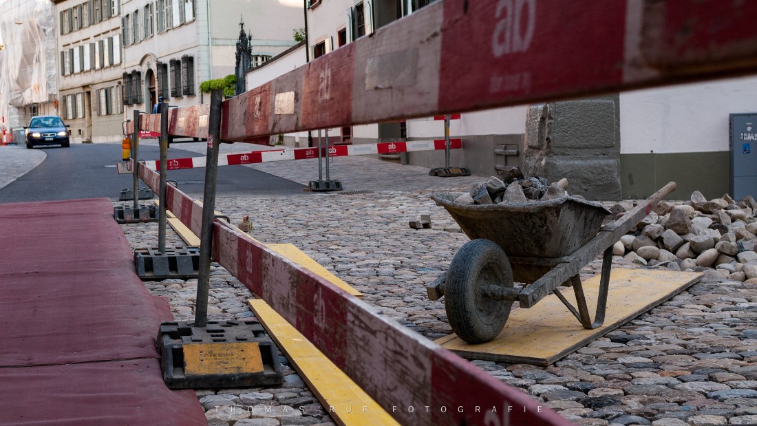 Baustelle an der Rittergasse