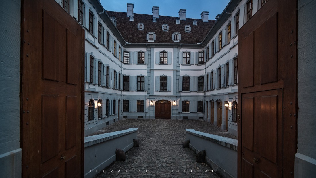 Das "blaue Haus" an der Martinsgasse