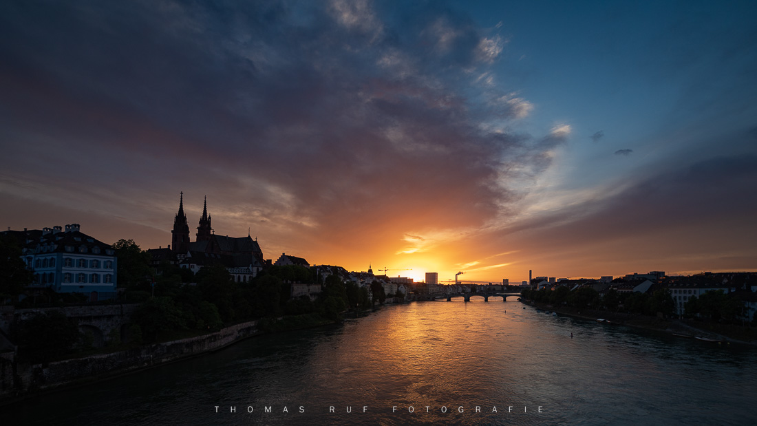Blick von der Wettsteinbrücke