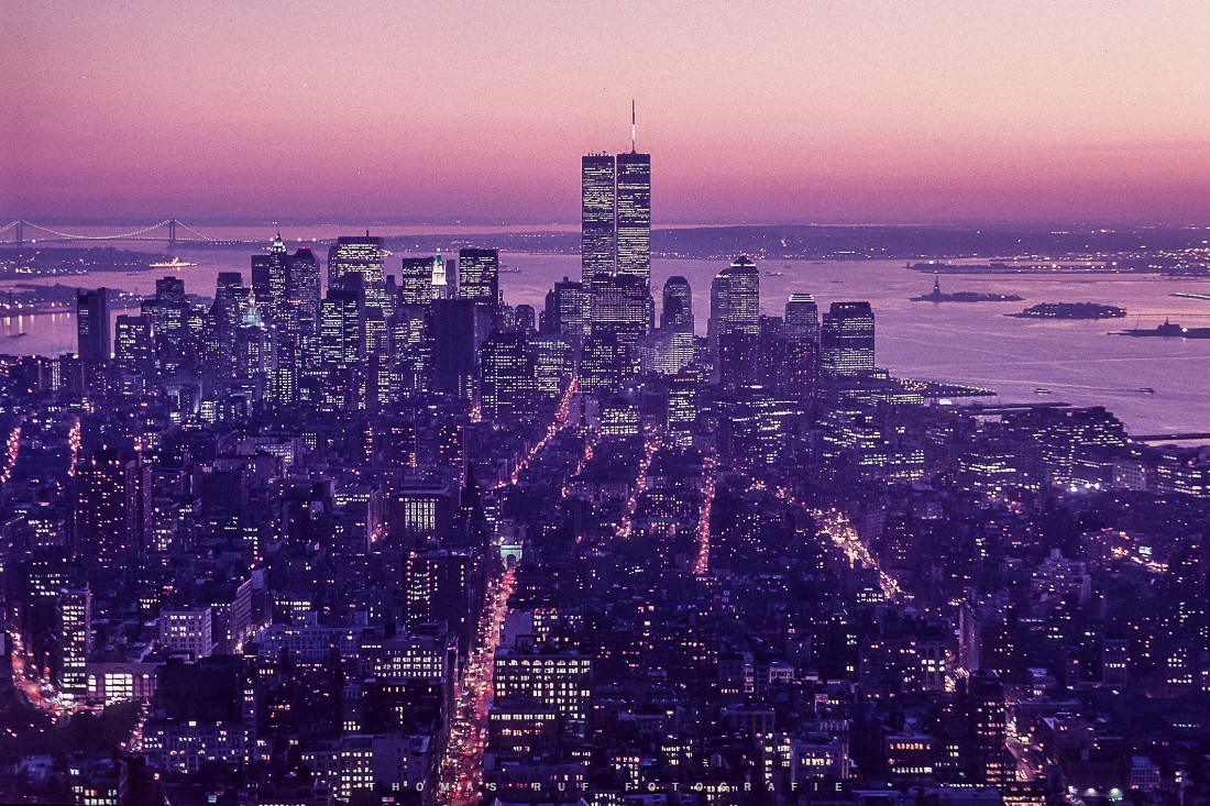 New York mit Twin Towers