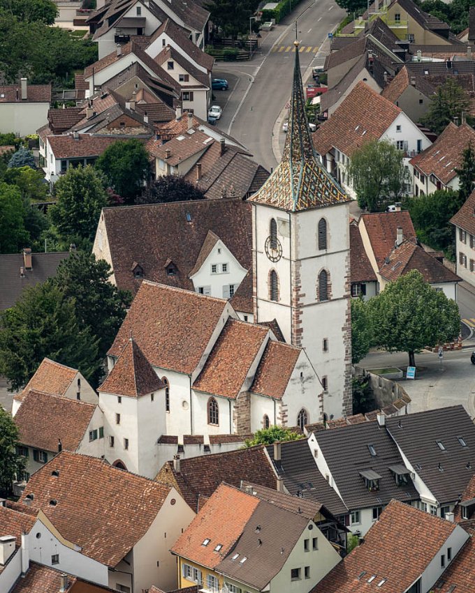 Dorfkern mit Kirche St. Arbogast